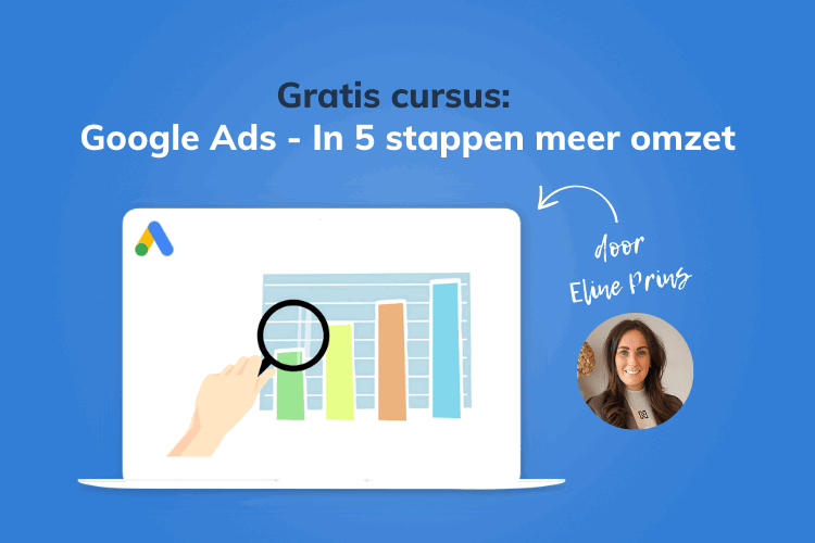 Afbeelding bij gratis online cursus Google Ads voor Webshops in 5 stappen meer omzet